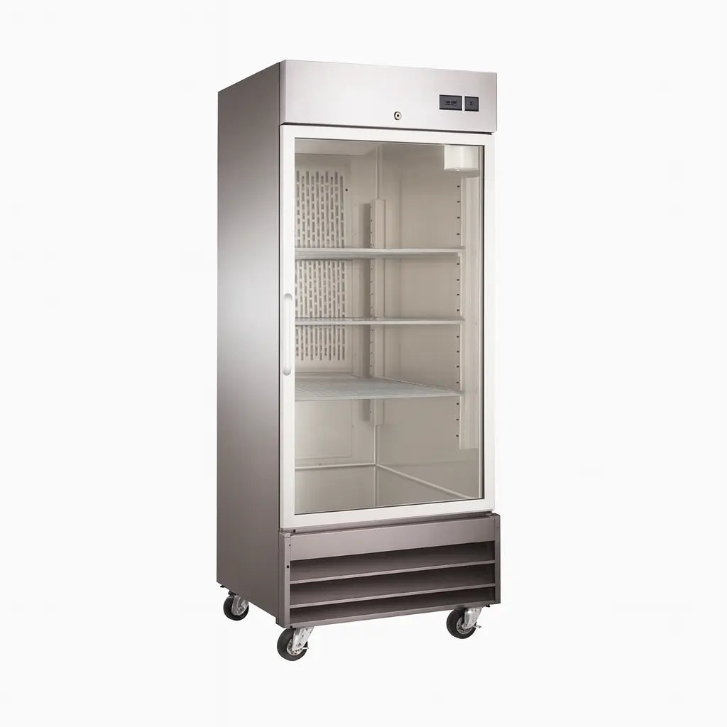 1FF-G One Glass Door Freezer with SS Exterior - 29" WidthToronto Commercial Refrigeration