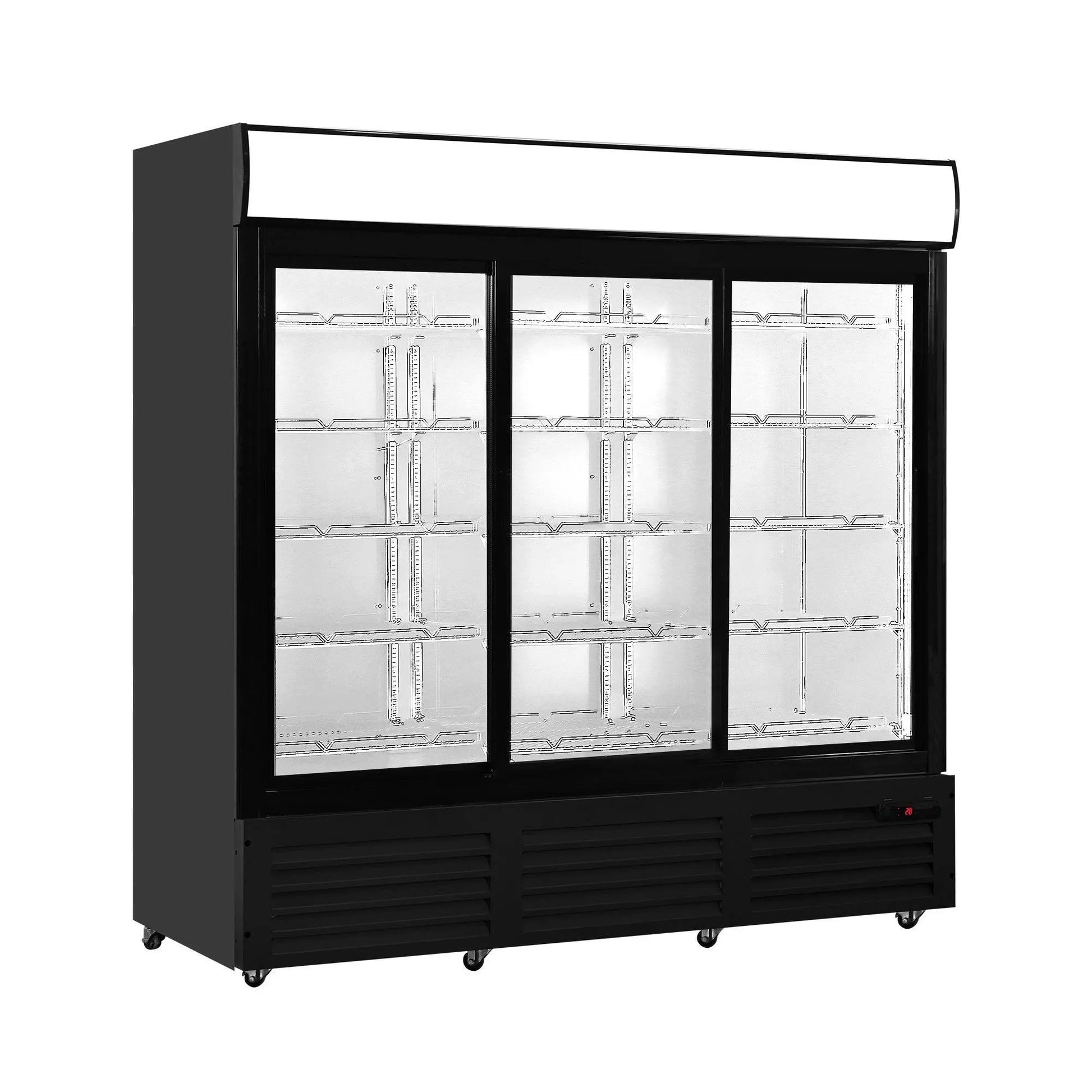KXG-1985S Three Sliding Glass Door Refrigerator - 78" WidthToronto Commercial Refrigeration