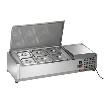 Refrigerated-Topping-Rails Toronto Commercial Refrigeration