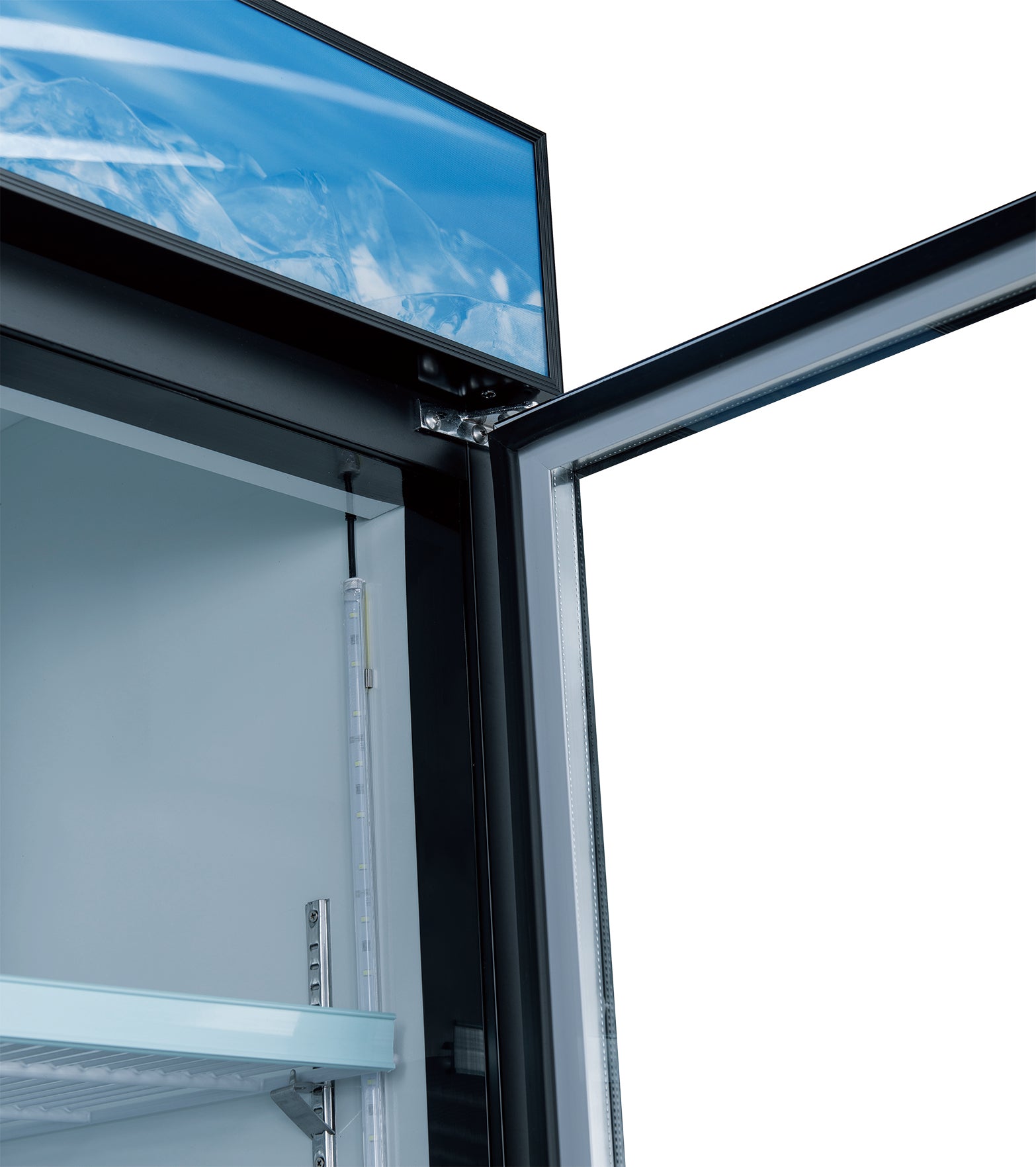 G768BM2F-HC Two Swinging Glass Door Refrigerator - 49" Width - Toronto Commercial Refrigeration