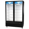 EFI C2-54GDX 54" Glass 2 Swing Door Black Commercial CoolerToronto Commercial Refrigeration