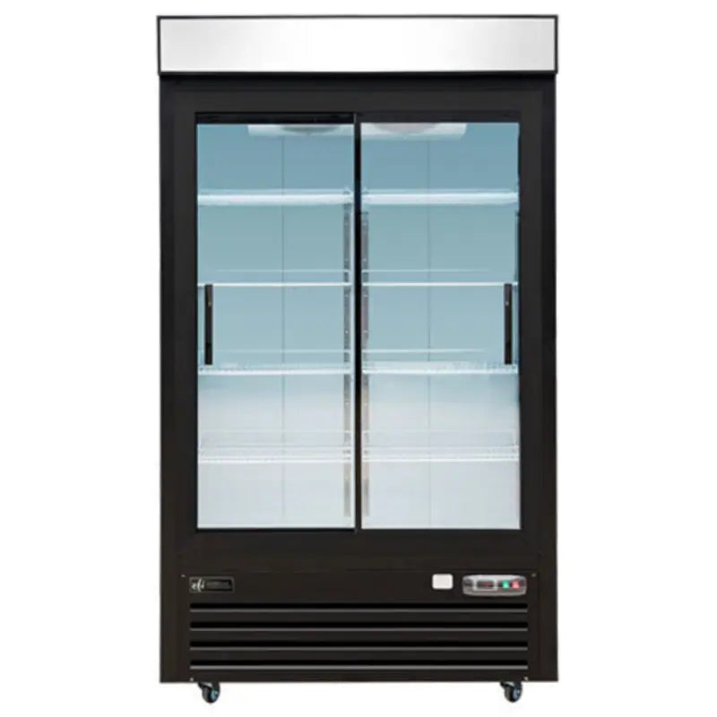 EFI C2S-48GD Commercial Refrigerated Display Merchandiser, Dual Glass Doors