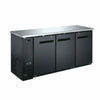 EFI CBBDR3-72CC Three-Door Commercial Back Bar Solid Door CoolerToronto Commercial Refrigeration