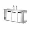 EFI CBBSDD3-72CC 72-inch Stainless Steel Back Bar Direct Draw Dispensing CoolerToronto Commercial Refrigeration