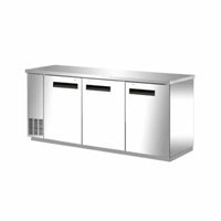 EFI CBBSDR3-72CC Three-Door Stainless Steel Back Bar Solid Door CoolerToronto Commercial Refrigeration