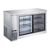 EFI CBBSGDS2-60CC Stainless Steel Sliding Glass Door Back Bar CoolerToronto Commercial Refrigeration