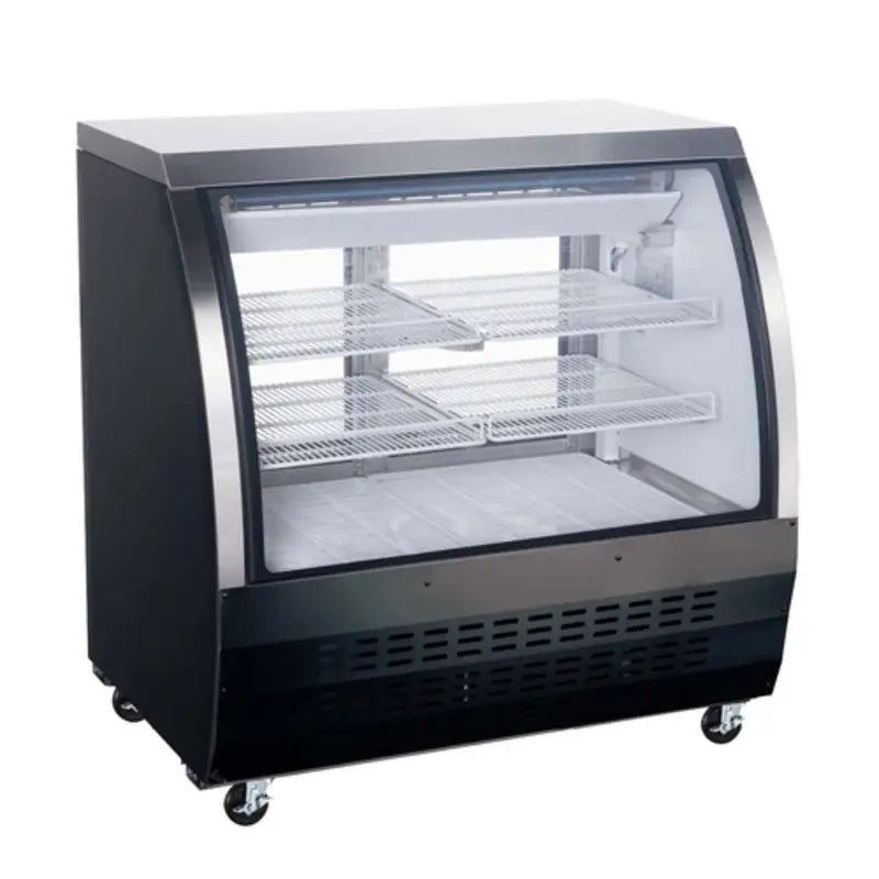EFI CDC-36 Refrigerated Curved Glass Deli Display Case