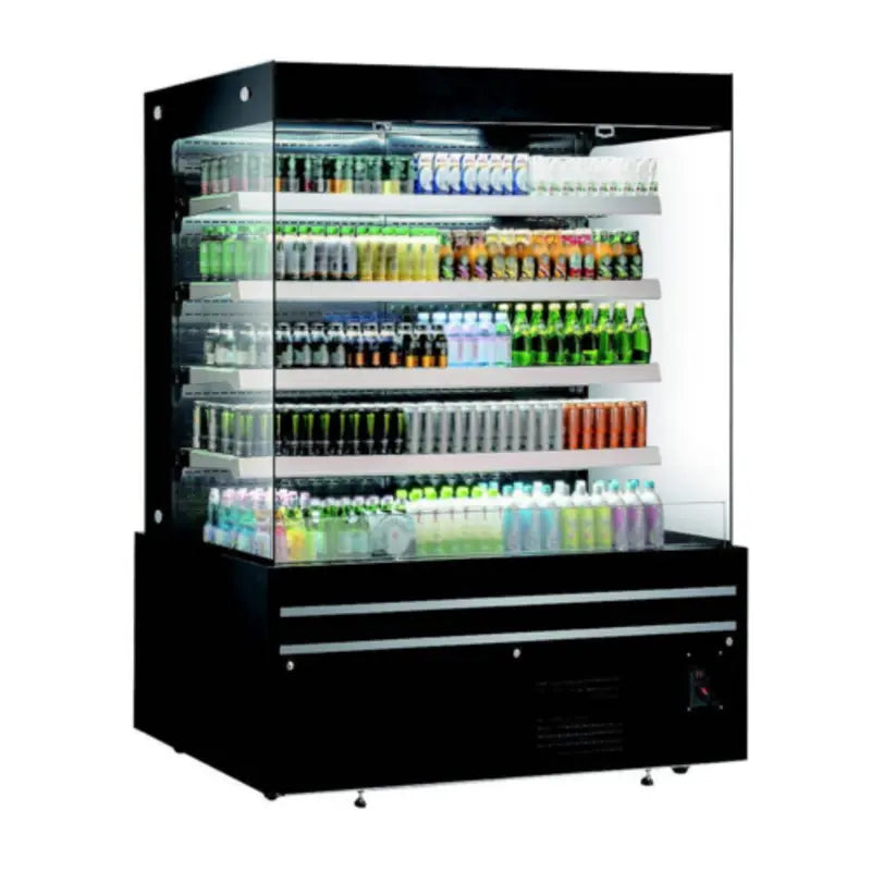 EFI CGOMB-7280 Commercial Open Air Refrigerated Merchandiser with LED Lighting