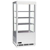EFI CGSM-1738-W Square Glass Refrigerated Display Case for FoodserviceToronto Commercial Refrigeration