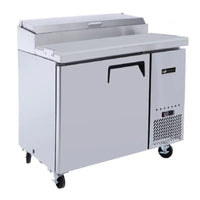EFI CPDR1-44VC-L 44-inch Commercial Refrigerated Pizza Prep Table with Cutting BoardToronto Commercial Refrigeration