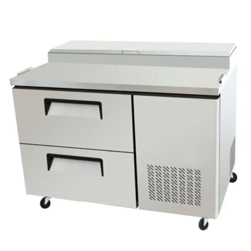 EFI CPDW2-44VC 44-Inch Stainless Steel Refrigerated Pizza Prep Table