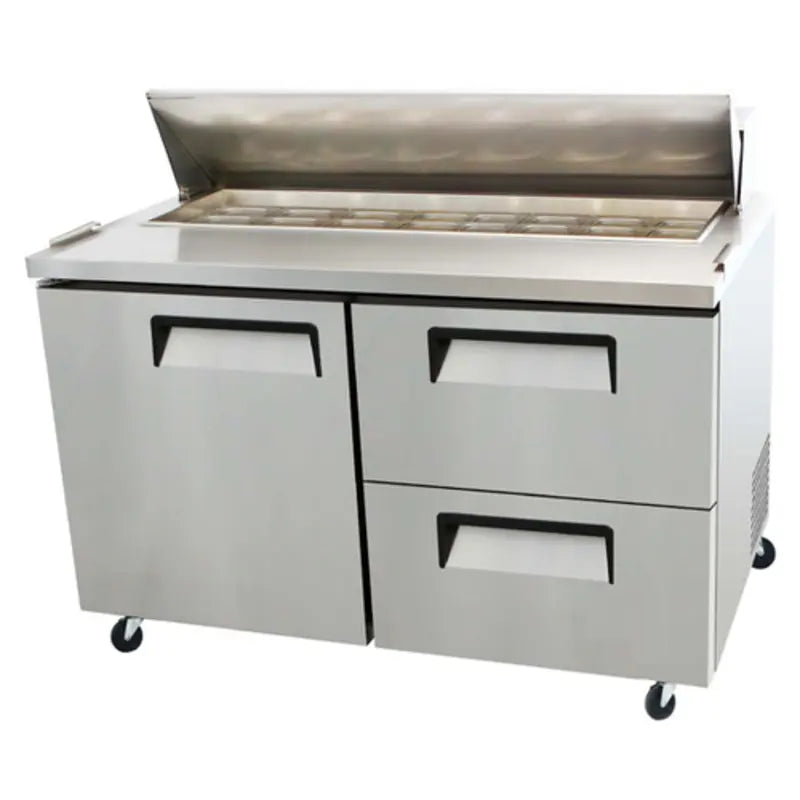 EFI CSDW2-60VC Commercial Salad Sandwich Prep Table RefrigeratorToronto Commercial Refrigeration