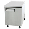 EFI CUDR1-27VC-L Commercial Undercounter Refrigerator, Stainless Steel, R290Toronto Commercial Refrigeration