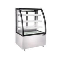 EFI Display CGCM-3756 Refrigerated Curved Glass Display Case with LED LightingToronto Commercial Refrigeration