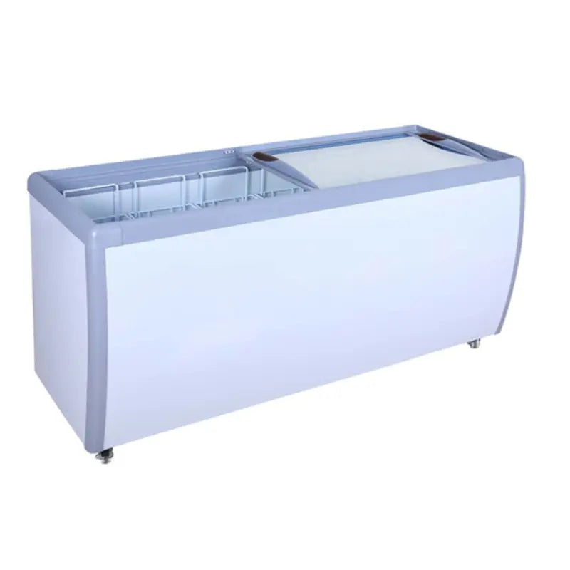 EFI FCFG-71 Commercial Novelty Chest Freezer Merchandiser with Sliding Glass Doors