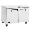EFI FUDR2-60VC Commercial Undercounter Freezer with Stainless Steel Build and CastersToronto Commercial Refrigeration