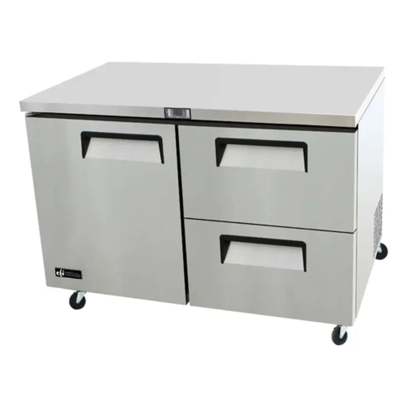 EFI FUDW2-48VC Commercial Stainless Steel Undercounter Freezer with Embraco CompressorToronto Commercial Refrigeration