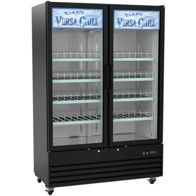 EFI Versa Chill X-Line 53.9" 2-Door Deep Chill Beverage Cooler C2Z-54GDVCX