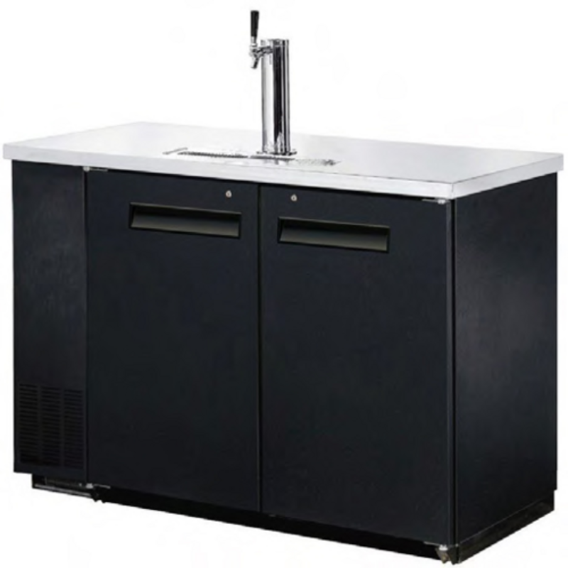Distributeur de bière à tirage direct à deux portes EFI CBBDD2-48CC Classic-Chill de 48,8 pouces