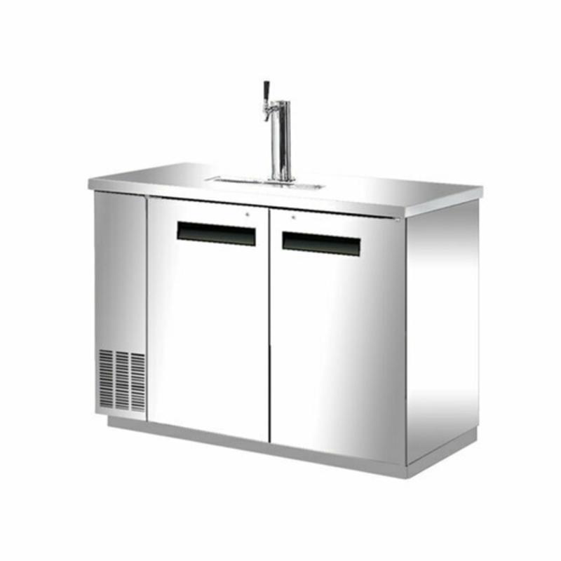 Distributeur de bière pression à tirage direct à deux portes EFI CBBSDD2-48CC 48-3/4"