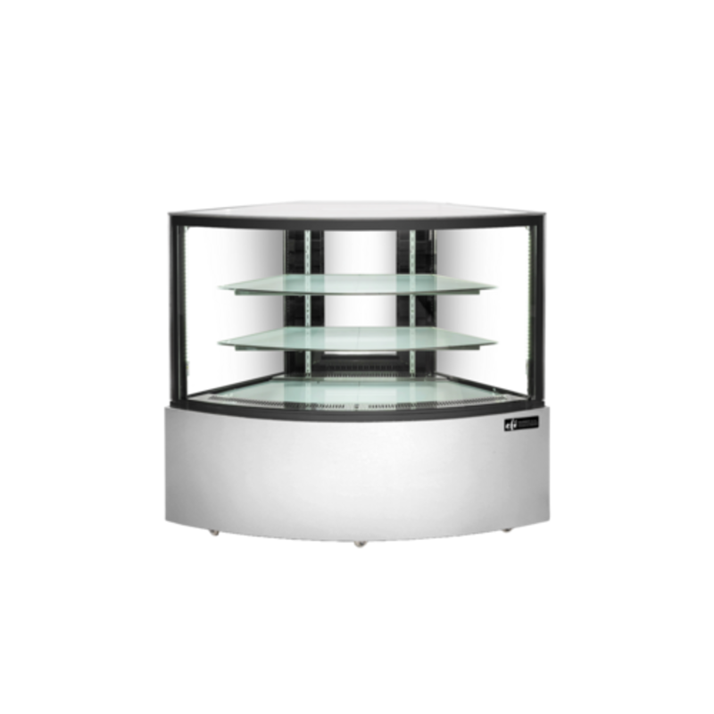 EFI CGCRM-5948 Vitrine réfrigérée d'angle série Versa de 58,4 pouces