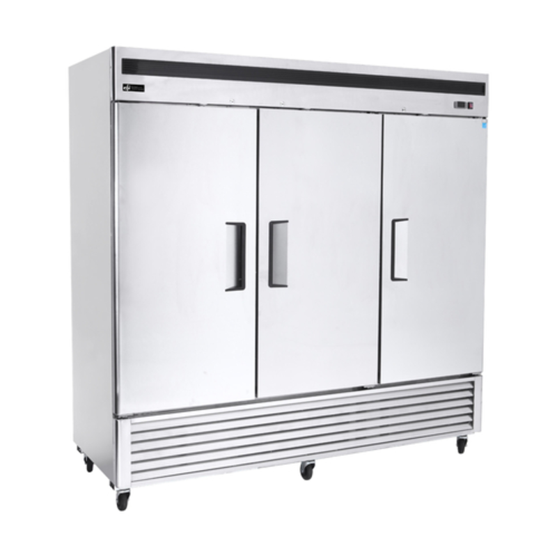 Congélateur commercial armoire à trois portes de 82 pouces EFI Versa-Chill F3-82VC