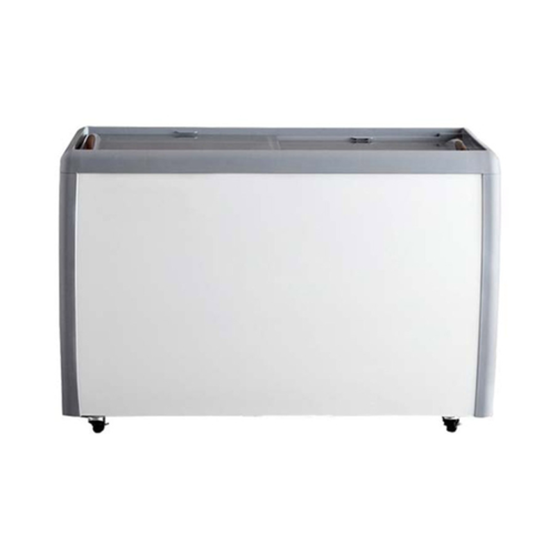 EFI FCFG-60 60.2" Glass Top Novelty Ice Cream Freezer
