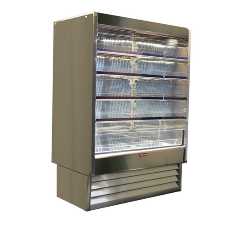Howard-McCray SC-OD35E-6-LED Vitrine Réfrigérée Ouverte 75 Pouces, Design Sans Fin, pour Produits Laitiers