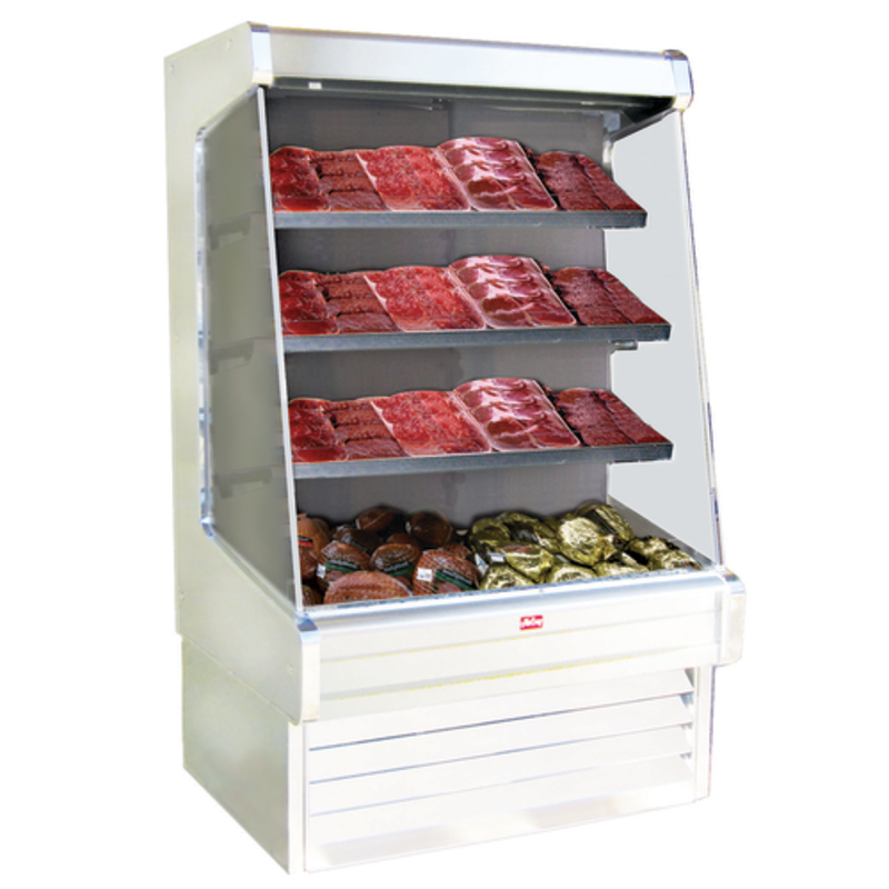 Howard-McCray SC-OM30E-3-LED Vitrine réfrigérée ouverte pour viande de 39 pouces
