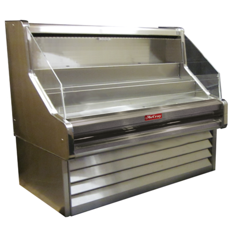 Howard-McCray SC-OS30E-3-S Vitrine réfrigérée ouverte en acier inoxydable de 39 pouces
