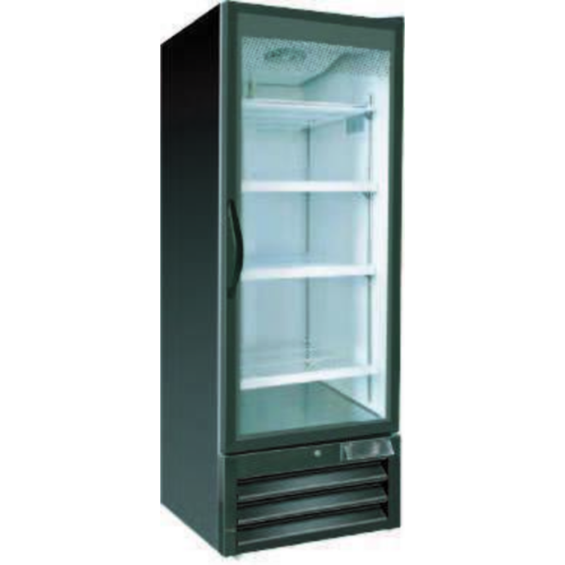 Kool-It KGR-26 Single Glass Door Commercial Merchandiser Refrigerator - 26.75"