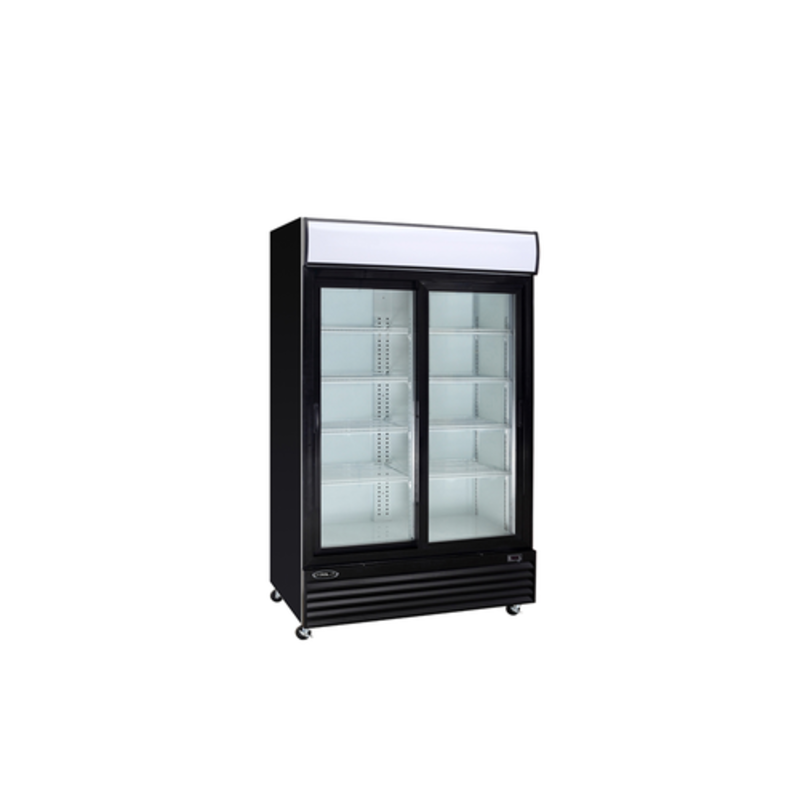 Kool-It KSM-42 52.3-Inch Two-Door Sliding Glass Refrigerated Merchandiser