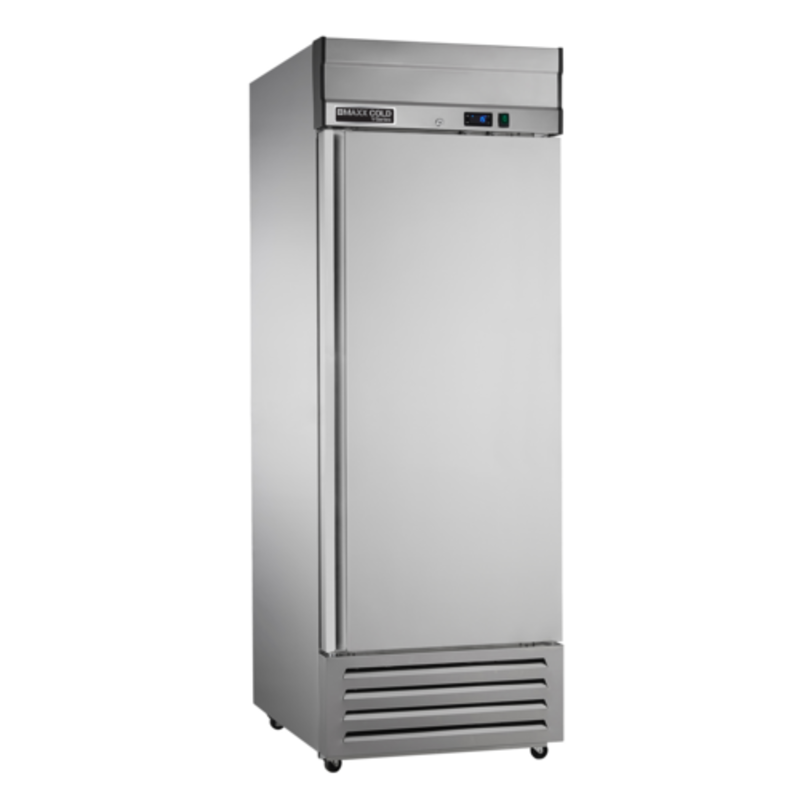 Réfrigérateur commercial vertical Maxx Cold MVR-23FDHC 27 pouces à porte pleine