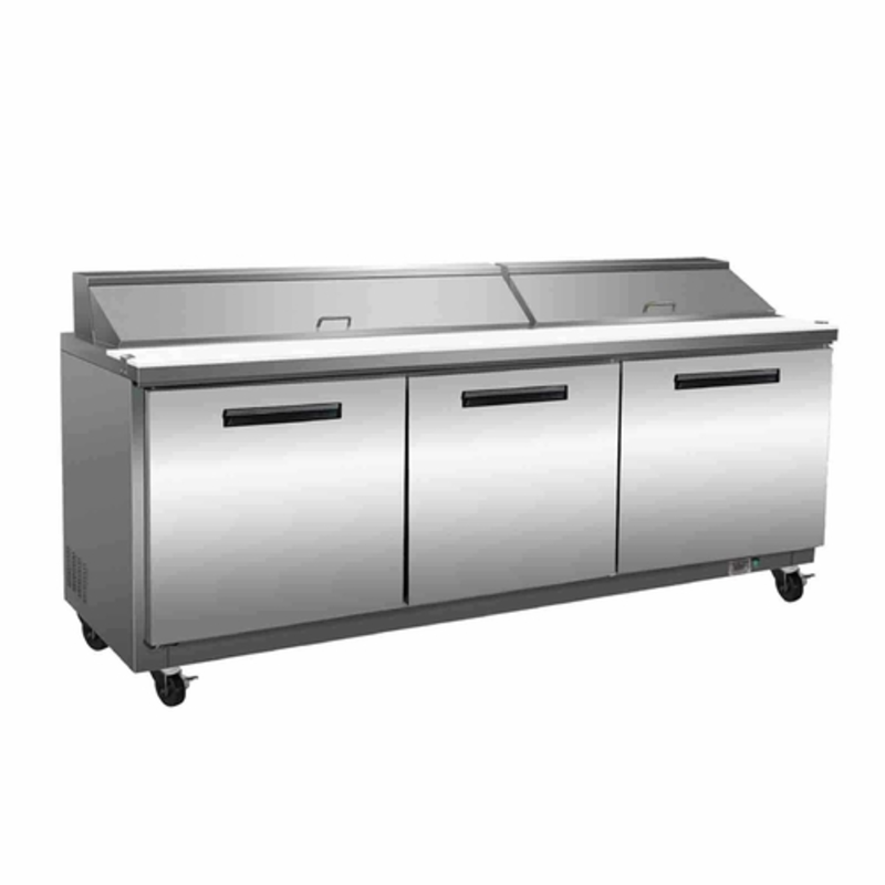 Table de préparation de sandwiches et salades commerciale Maxx Cold MXCR72SHC X-Series 72 pouces