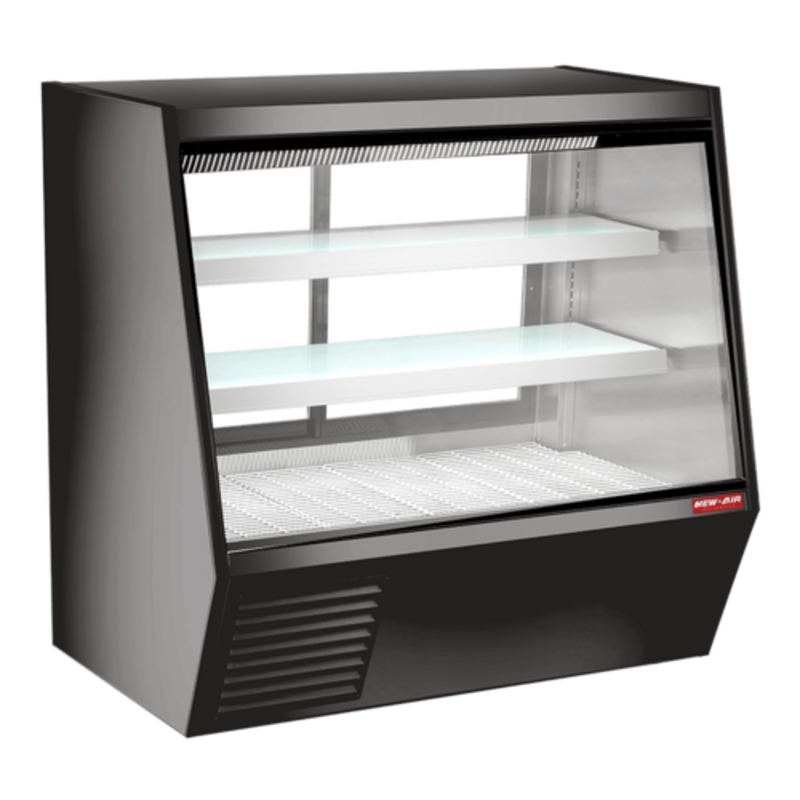 Vitrine réfrigérée de charcuterie New Air NDDC-60-GC 60" à serpentin gravitaire