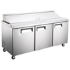 SCL3 Refrigerated Salad/Sandwich Prep Table 70" - Toronto Commercial Refrigeration