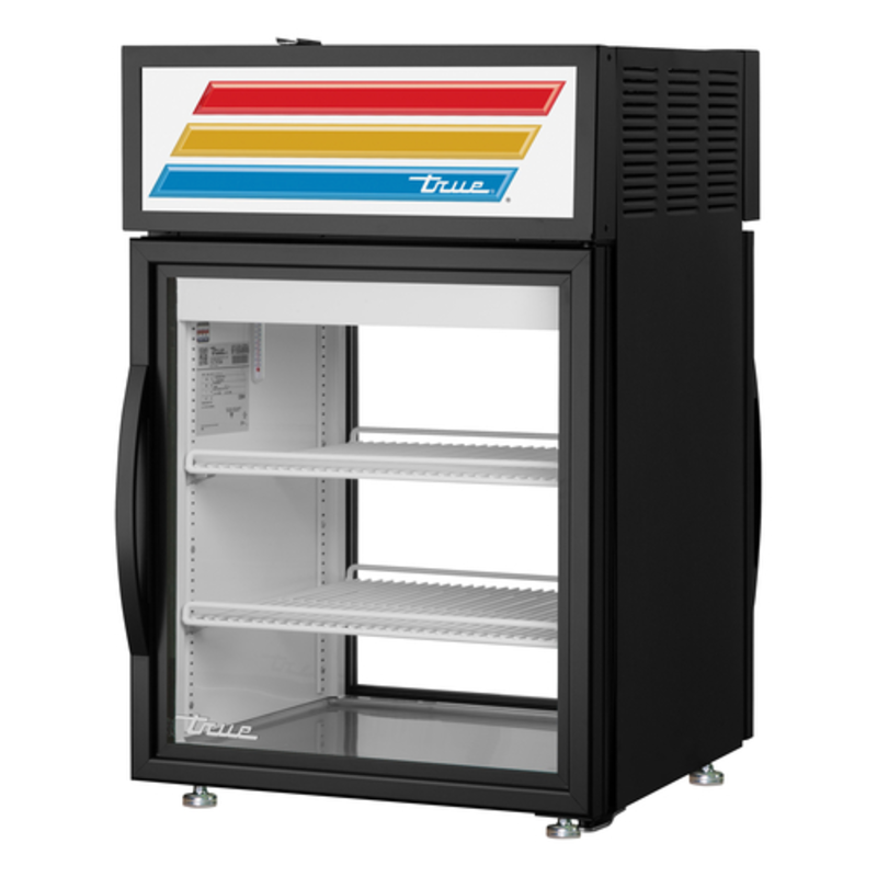 True GDM-05PT-HC~FGD01 24-Inch Pass-Thru Countertop Refrigerated Display Cooler
