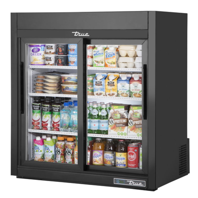 True GDM-09-SQ-HC-LD 36-Inch Glass Door Countertop Cooler