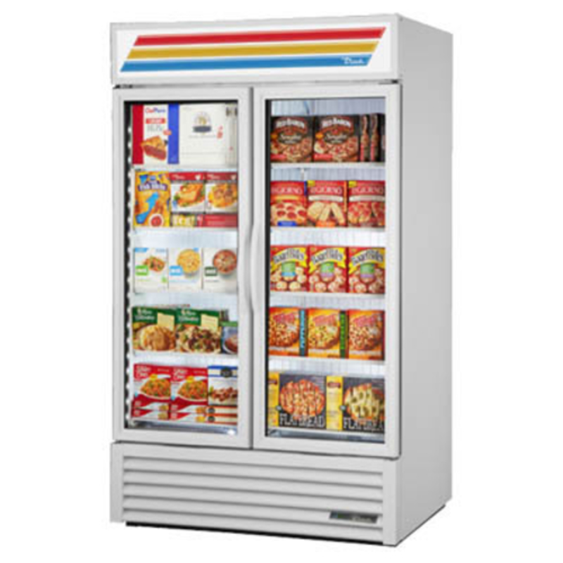 True GDM-43F-HC~TSL01 47-Inch Two-Door Glass Merchandising Freezer
