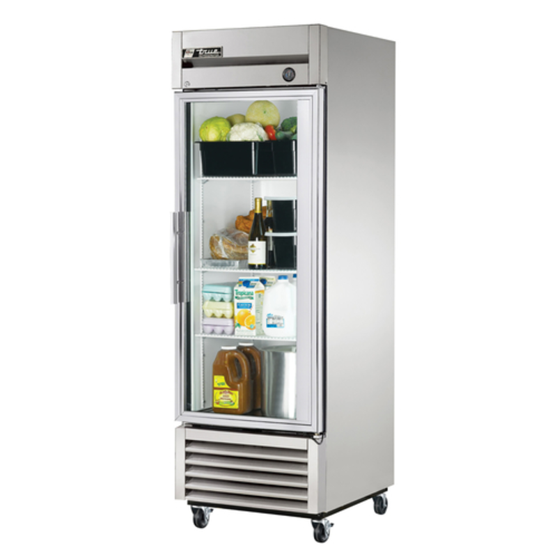 Réfrigérateur encastrable True T-23G-HC~FGD01 de 68,5 cm à porte vitrée simple