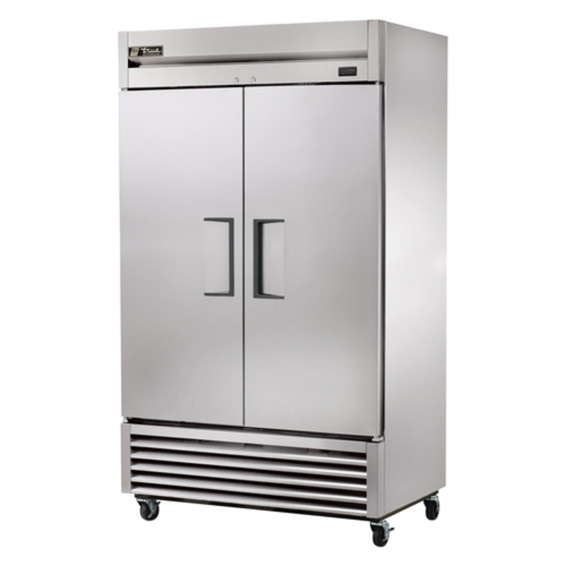 True Refrigeration T-43-HC 47-Inch Two-Section Solid Swing Door Reach-In Refrigerator