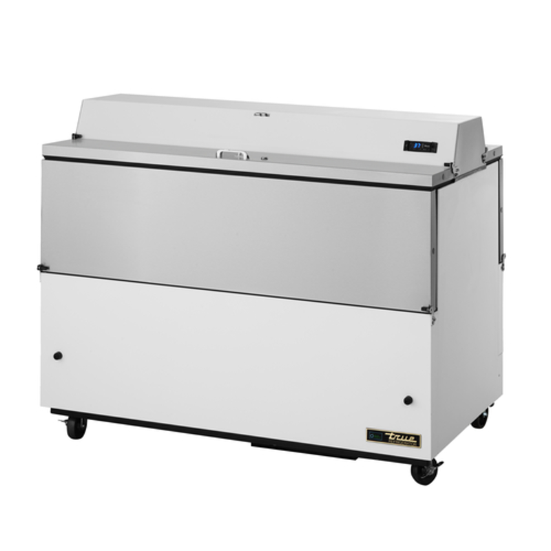 True TMC-58-DS-SS-HC Poste à lait double face de 58 pouces