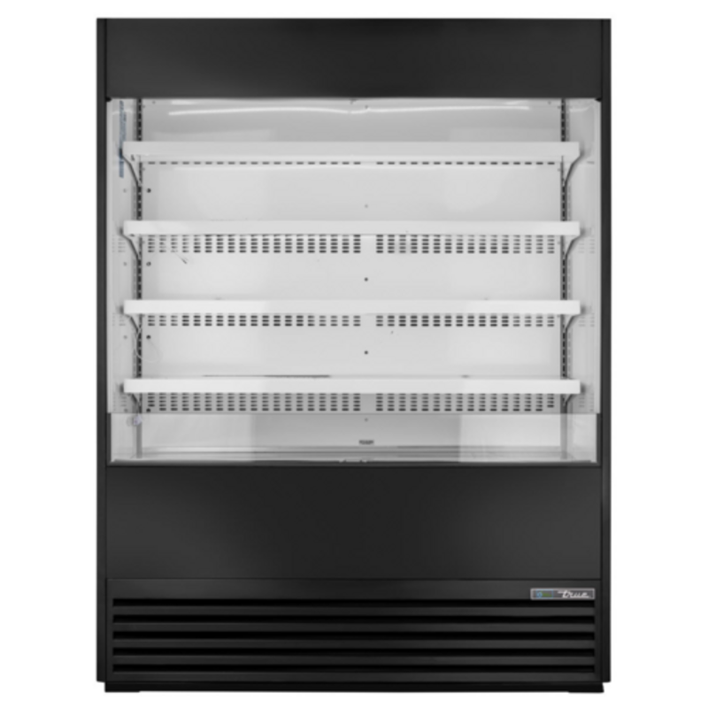 True TOAM-60-HC~NSL01 60" Vertical Open Display Merchandiser with LED Lighting