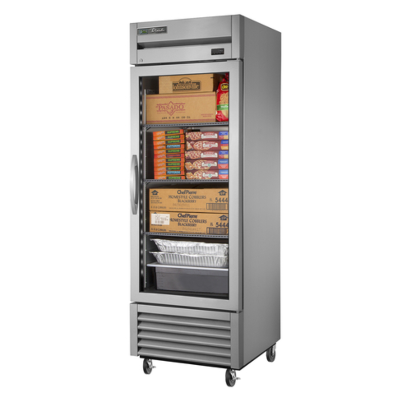 True Refrigeration TS-23FG-FLX-HC~FGD01 27" Convertible Glass Door Refrigerator & Freezer