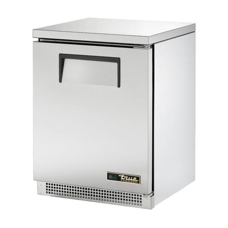 Congélateur bas True TUC-24F-HC, 24 pouces, avec porte pleine, qualité commerciale