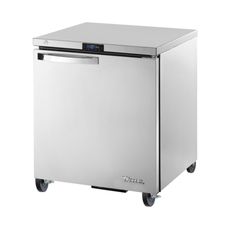 Congélateur bas de comptoir à porte pleine True Refrigeration TUC-27F-HC~SPEC3 de 27,63 pouces