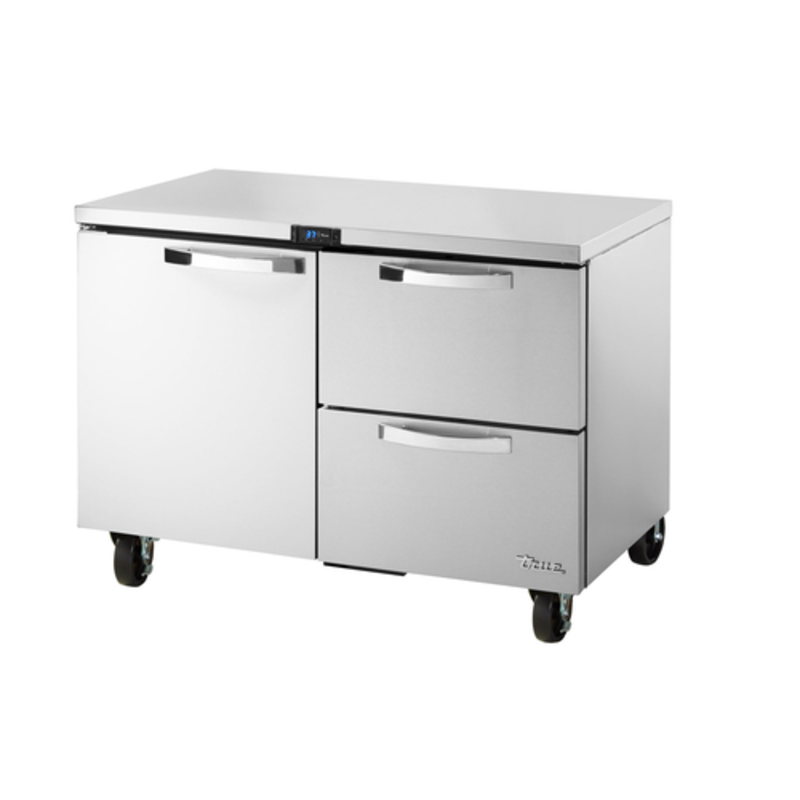 True TUC-48D-2-HC~SPEC3 48-Inch Spec Series Undercounter Refrigerator with Door and Drawers