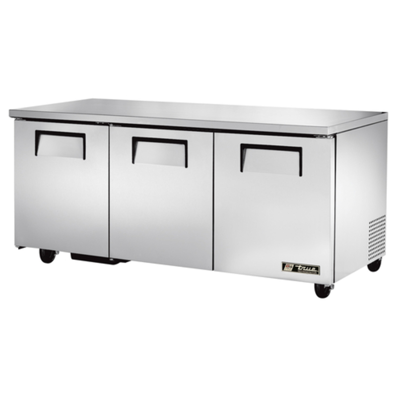 True Refrigeration TUC-72-HC 72" Solid Door Undercounter Cooler