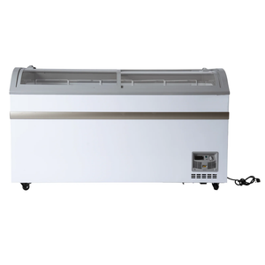 XS-500 Curved Glass Top Chest Freezer - 58" Width - Toronto Commercial Refrigeration