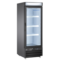 Maxx Cold MVMR16B V-Series 25-Inch Glass Door Merchandising Refrigerator - 16 Cu. Ft.